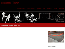Tablet Screenshot of dojo-sento-furi.com